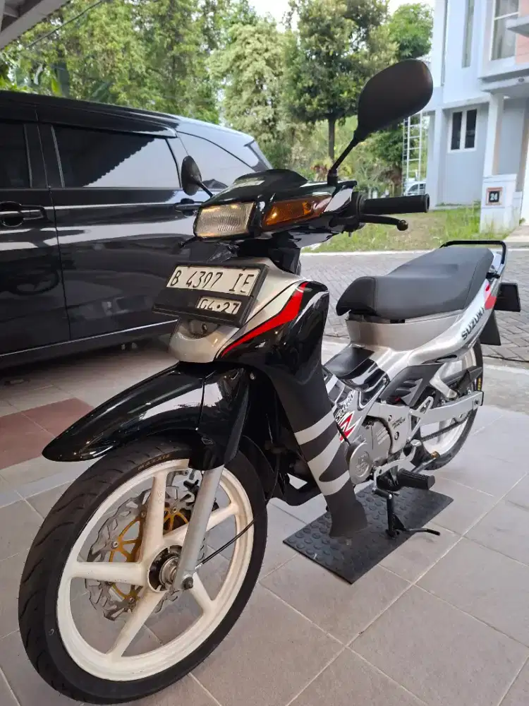 Jual iseng Satria 120 5 speed modif full clutch 2002