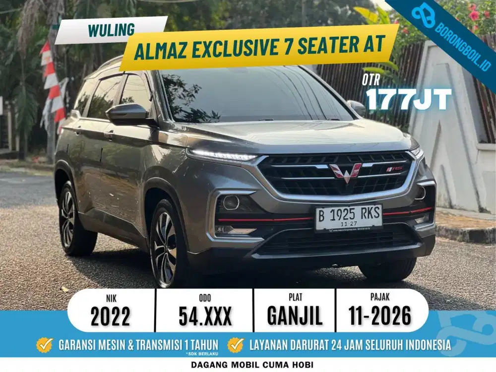 TERMURAH || WULING ALMAZ EXCLUSIVE 7 Seat 2022