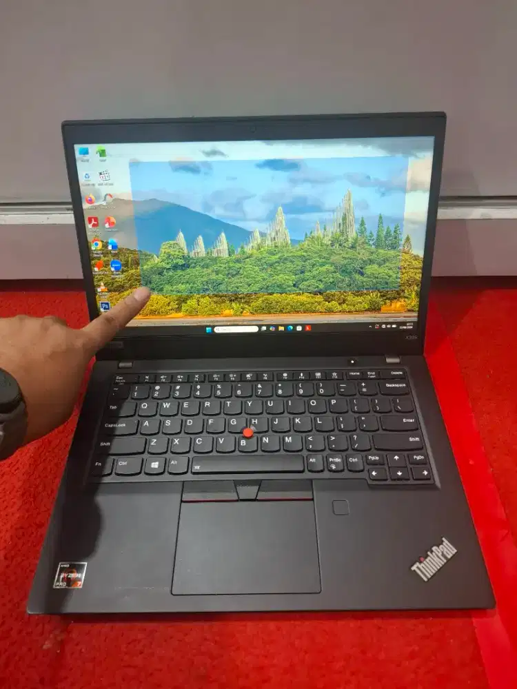 Lenovo Thinkpad X395 Touchscreen Amd Ryzen 7-3700U Ram 16GB Ssd 256GB