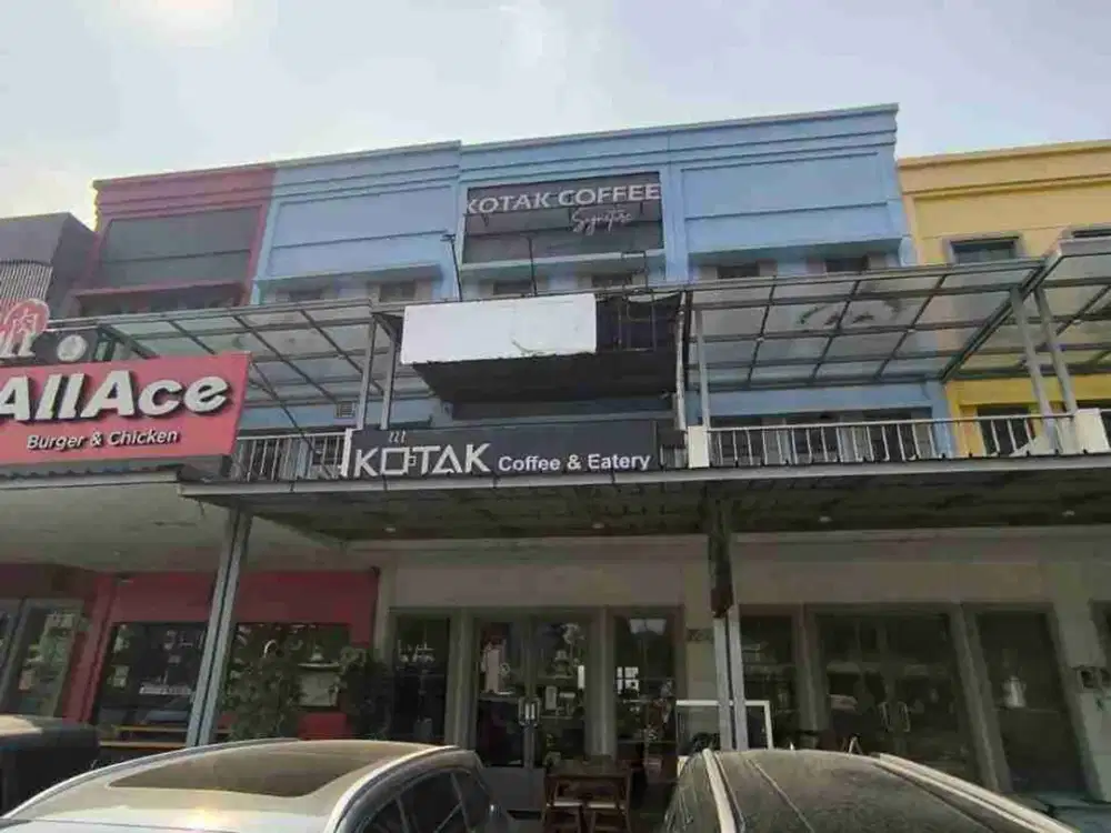 RUKO GANDENG DEPAN BELAKANG FULL FURNISHED LOKASI STRATEGIS DEPAN JALAN SIAP BUKA USAHA