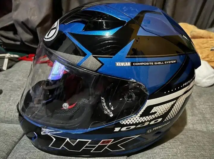 HELM NHK FULLFACE GP1000 DOUBLE VISOR