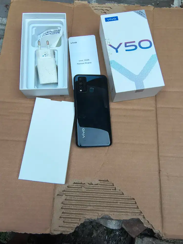 Vivo Y50 bekas full set