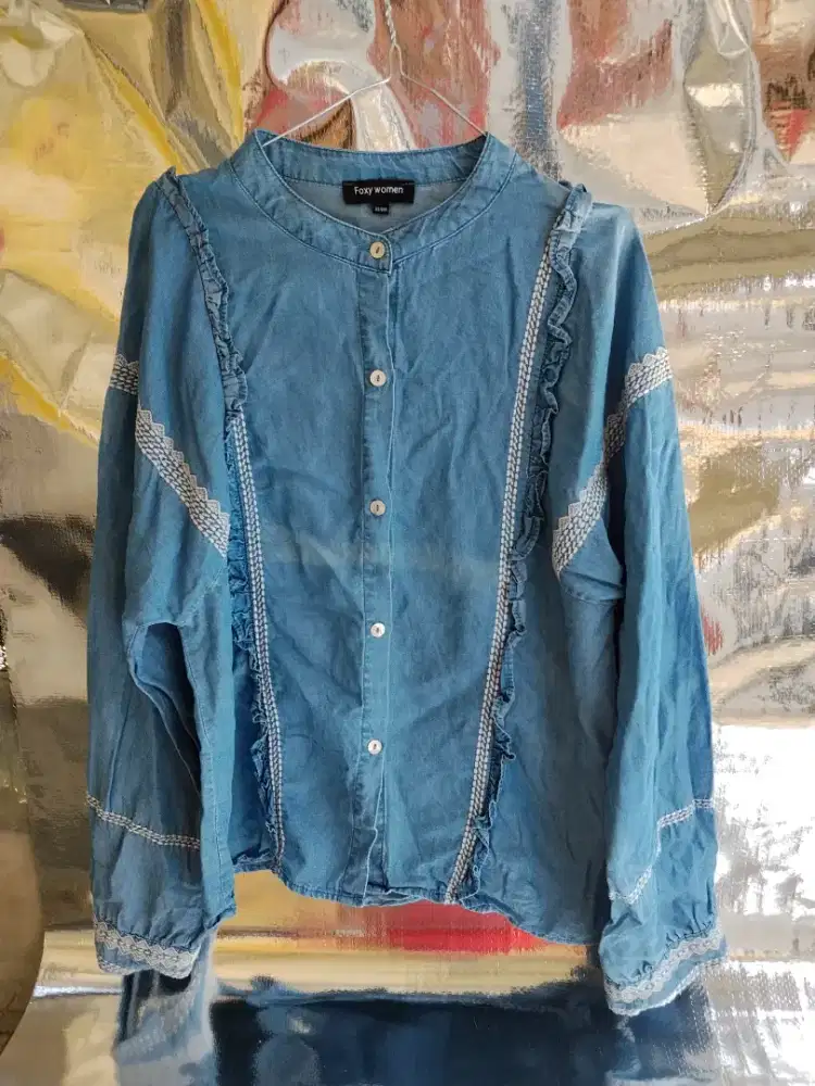Baju atasan wanita bahan lembut adem