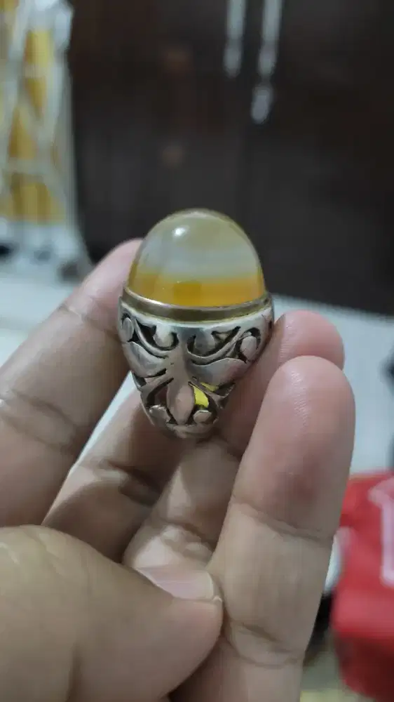 Batu anggur motif lingkaran