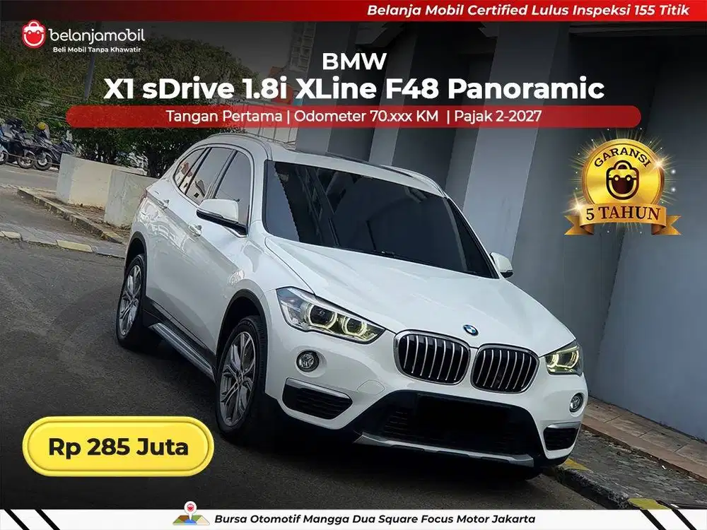 [ LOW KM ] BMW X1 X 1 sDrive 1.8i XLine F48 Panoramic AT 2019/2020