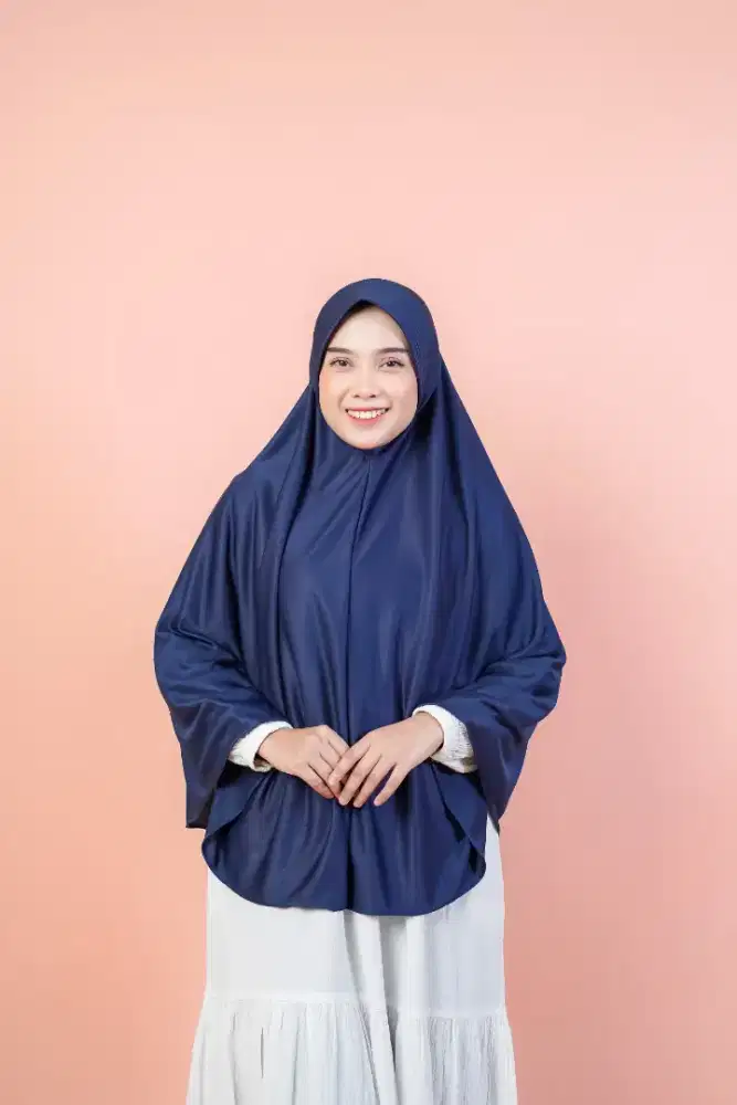Bergo Hamidah Jumbo - Nyaman, Rapi & Menutup Dada