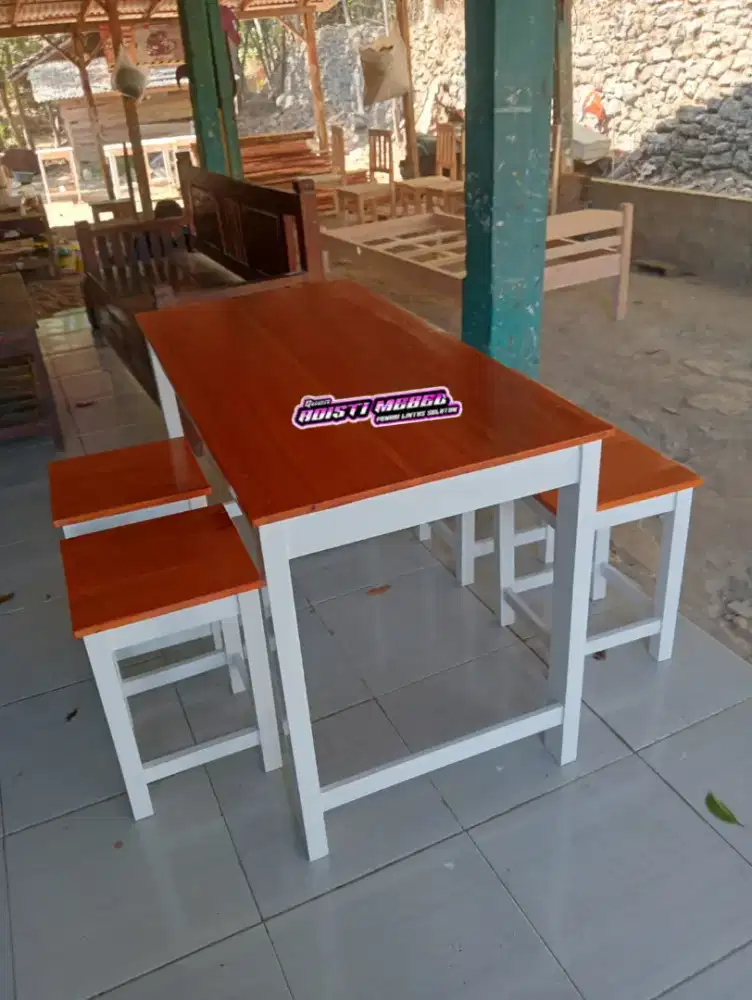 Meja kursi cafe warung kedai promo
