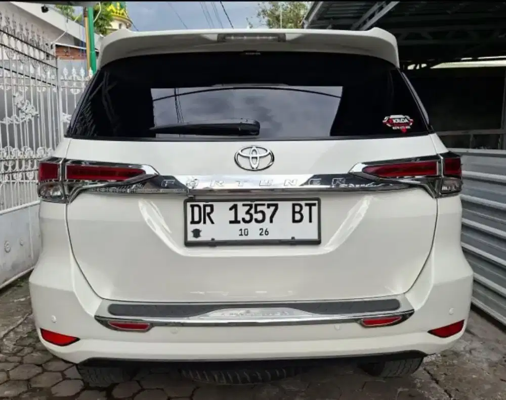 Limited edition Fortuner G Manual