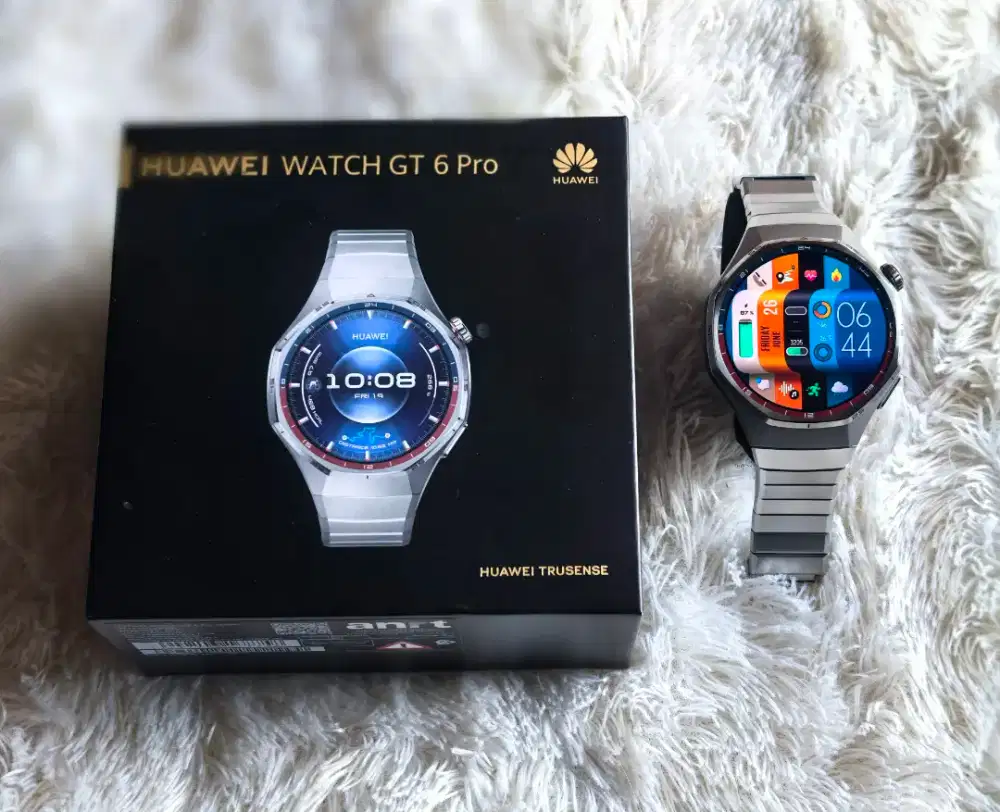 Huawei Watch GT 6 Pro Titanium Like New 99% Gransi Resmi Usia 5 Bln