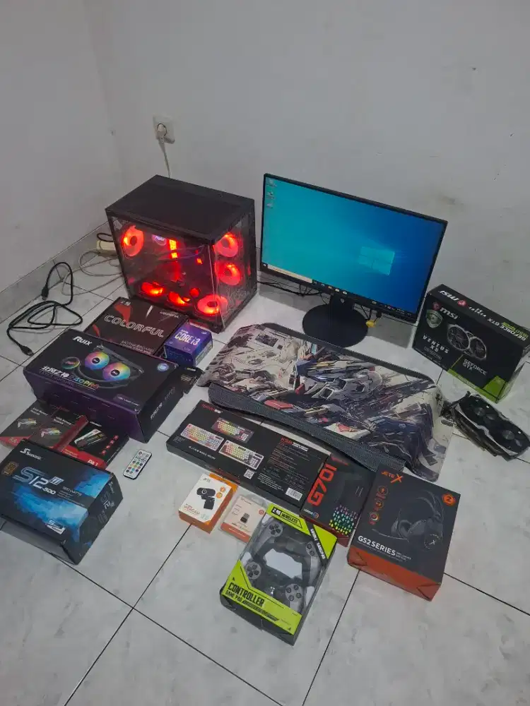 TERMURAH BARU Pc Gaming Pc Fullset Core i7 gen 11 RTX 5060