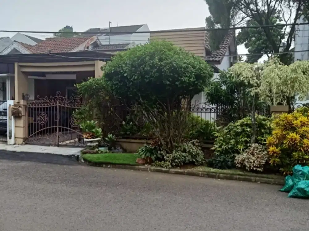 Jual rumah siap huni di graha raya dekat tol dan pusat bisnis