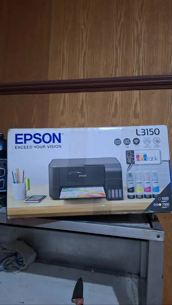 Epson L3150 printer  EcoTank All in One WiFi direct Bekas