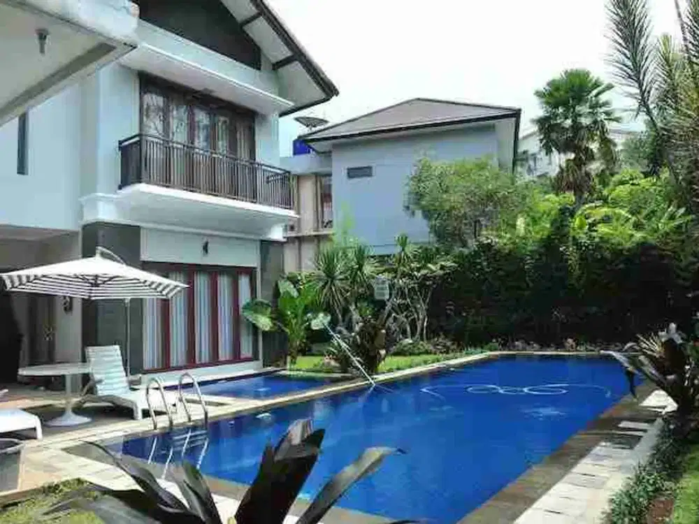 rumah full furnished ada kolam renang di dago resort bandung kota