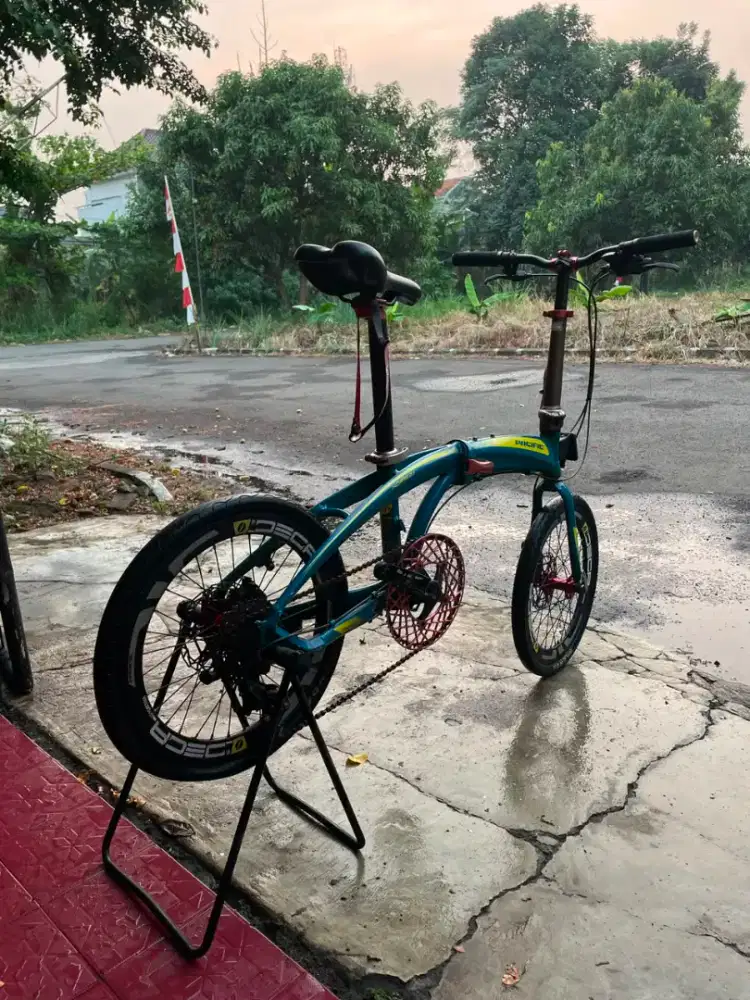 Jual sepeda lipat apa adanya