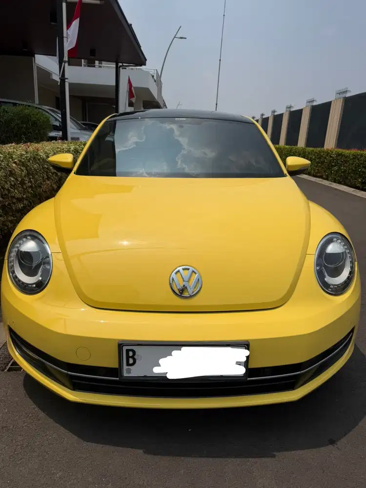 VW Beetle 1.4 TSI 2014 - Kuning - Service Record - Pajak Panjang