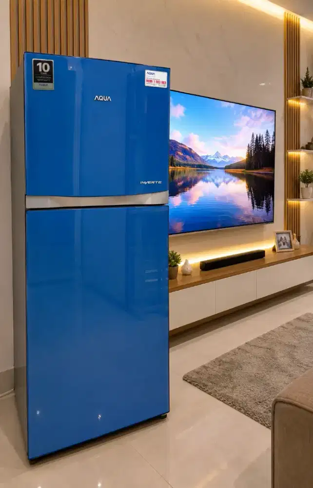 Kulkas 2 pintu Aqua