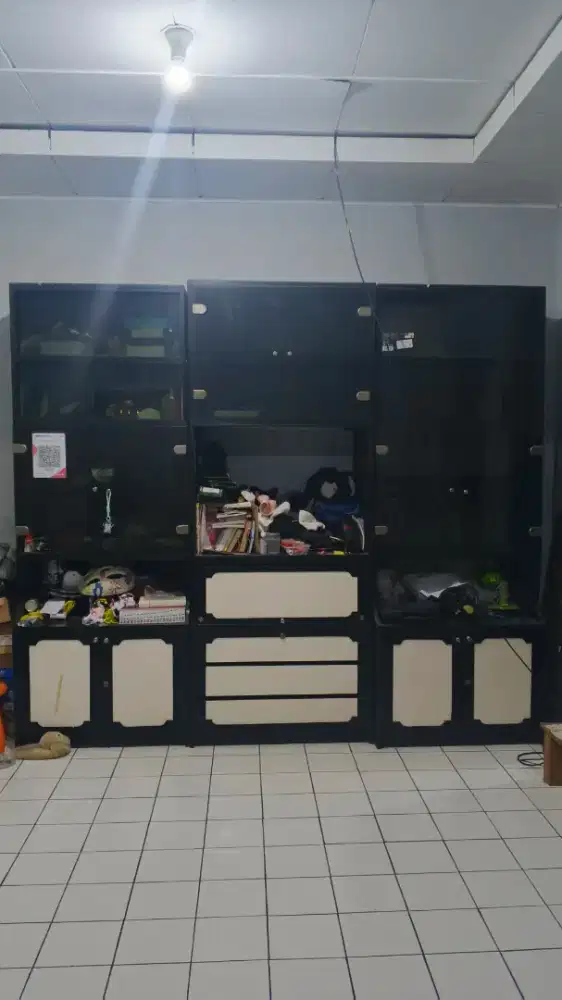 Lemari Rak bufet TV besar kokoh