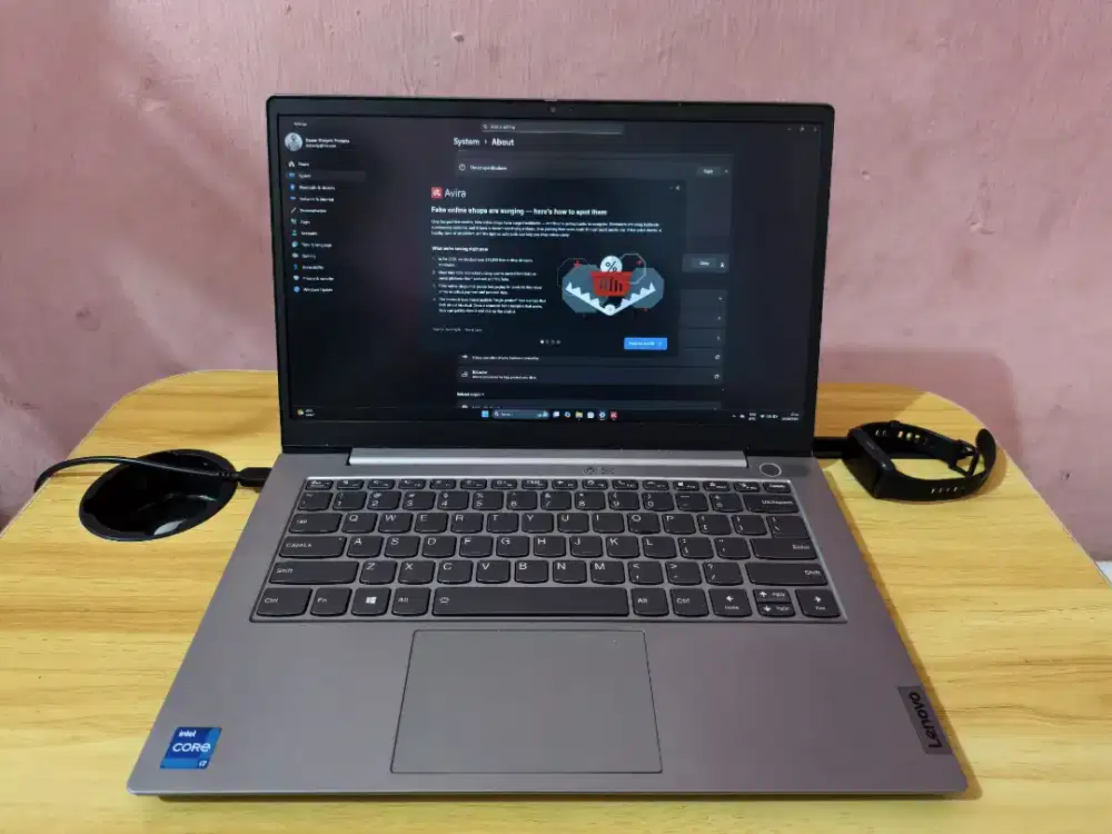 Lenovo ThinkBook 14 G2 ITL Core i7 Gen 11 RAM 16 GB Windows 11