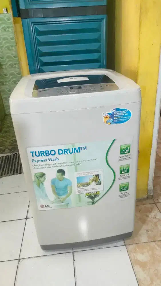 Mesin cuci 1 tabung LG 8 KG