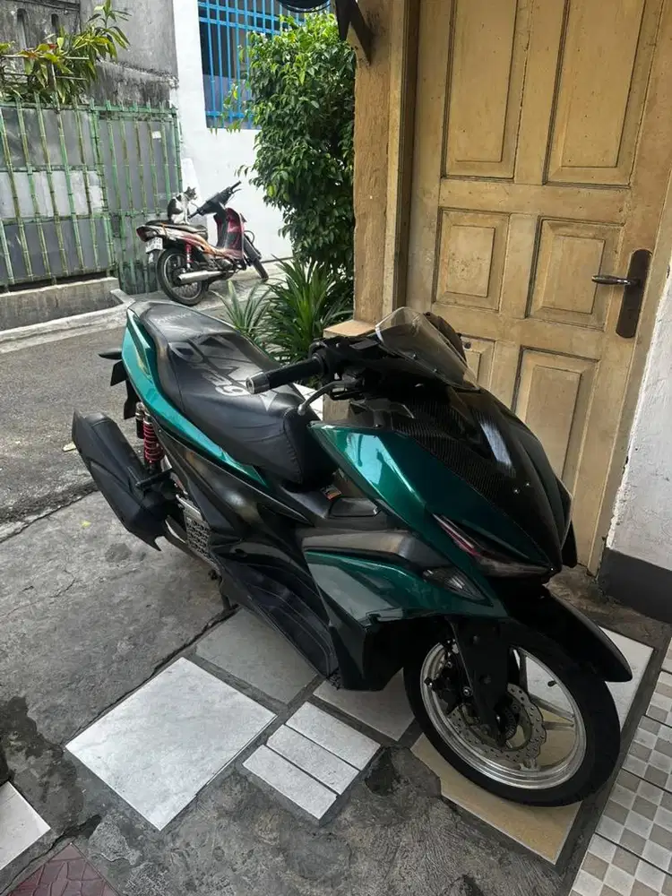 Aerox old 2018 tinggal gas