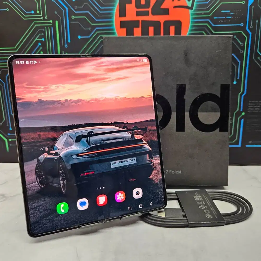 Samsung Galaxy Z Fold 4 12/512GB SEIN Resmi Fullset Mulus No Minus