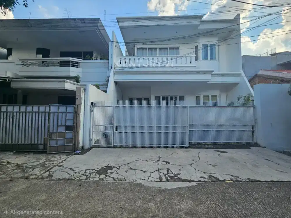 Rumah Mewah Sunter Full Renovasi 2 Lantai 6 KT SHM
