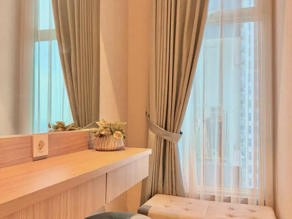 Sewa Tahunan 55Jt Apart Orchard 2 BR full Furnish Connect To Pakuwon Mall