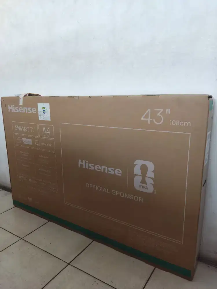 LED TV HISENSE SMART TV 43 INCH MURAH MULUS CEPAT MANTAP