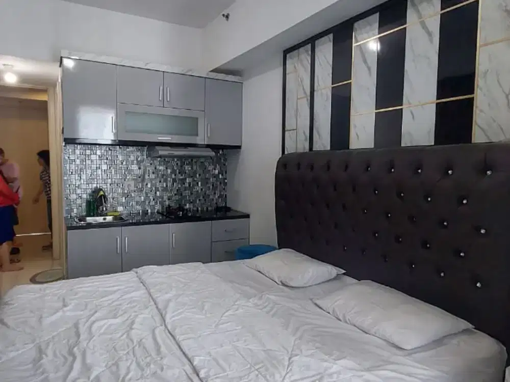Sewa Tahunan 37,5Jt Amor Studio Pakuwon City Lantai 5 Dekat kampus