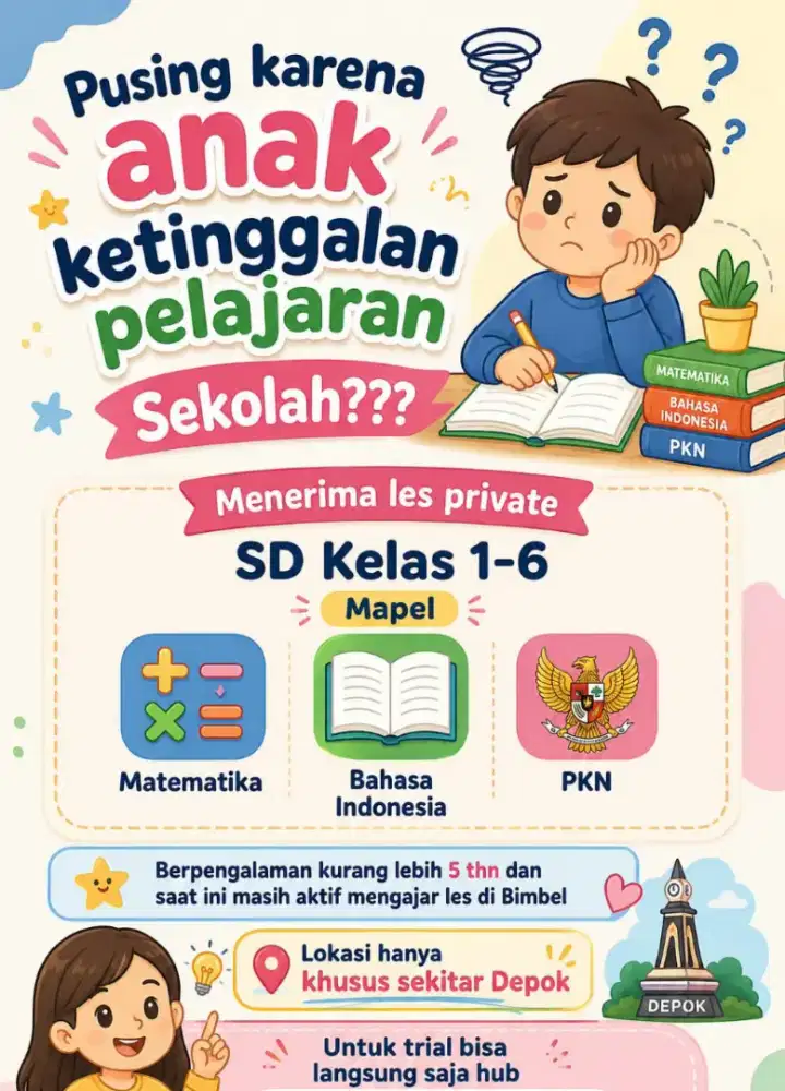 Berpengalaman Les Private SD