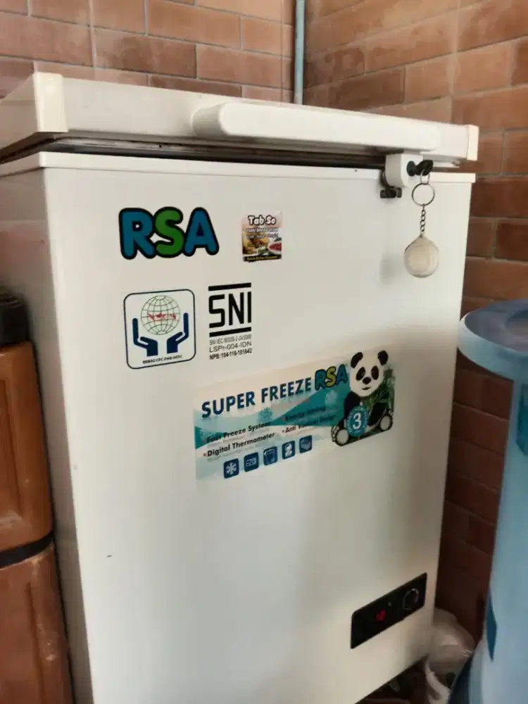 Freezer RSA 100 L Siap pakai