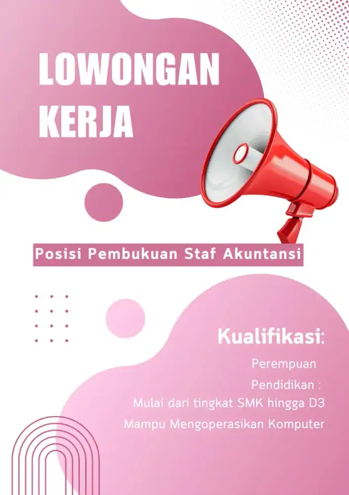 Dibutuhkan segera