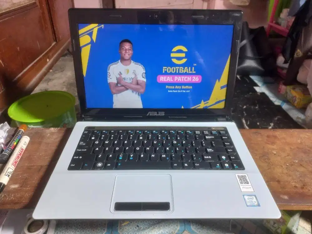 ASUS K43E intel i7 RAM 4 GB SSD+HDD FULLGAMING