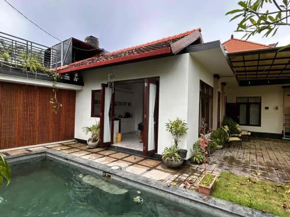 2 BR HOUSE IN SANUR WITH POOL FULL FURNISHED