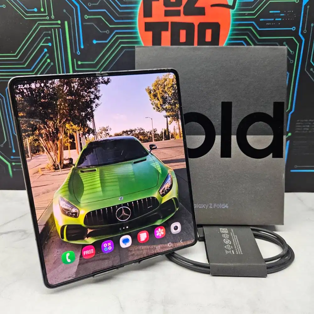 Samsung Galaxy Z Fold 4 12/512GB Resmi Fullset No Minus
