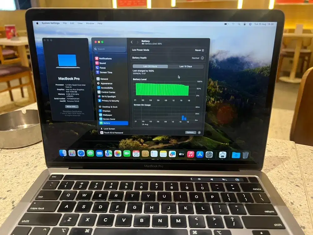 MacBook Pro 13 2020 Touch Bar – i5 / 8GB / 256GB
