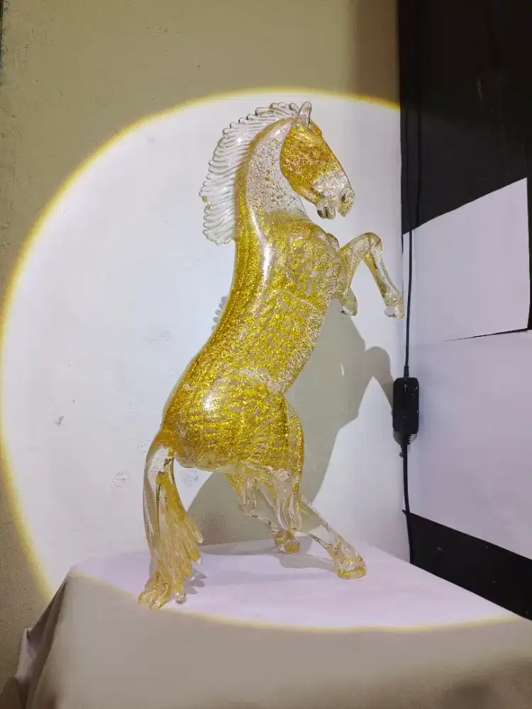 Kuda kristal murano italy 36 cm