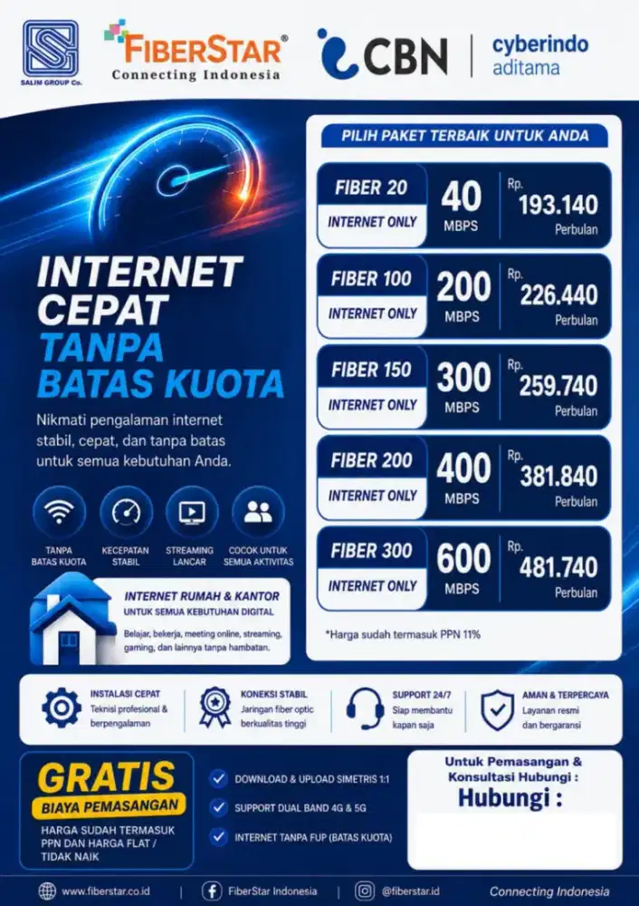 PASANG INTERNET WI-FI