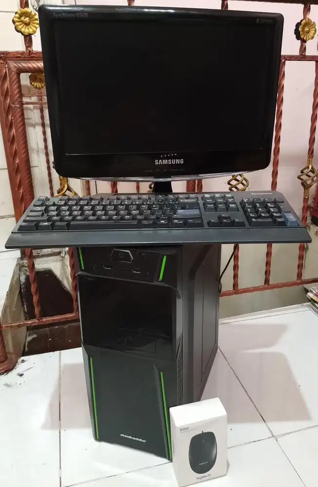 Komputer i5 ram 8gb HDD 160gb fullset seperti baru