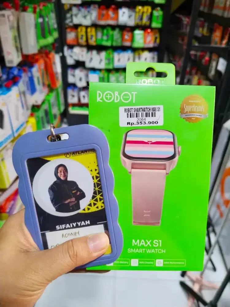 ROBOT SMARTWATCH MAX S1 | ATLANTIS DAHSYAT