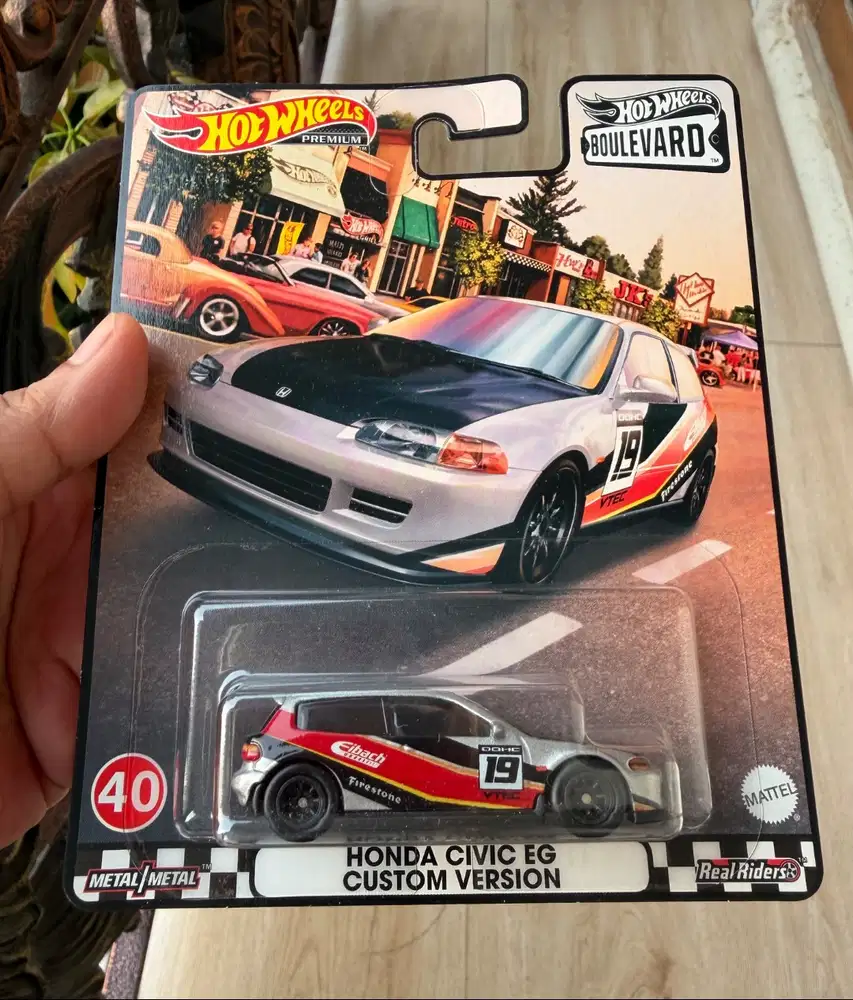 Hot Wheels Boulevard Honda Civic EG Custom Version