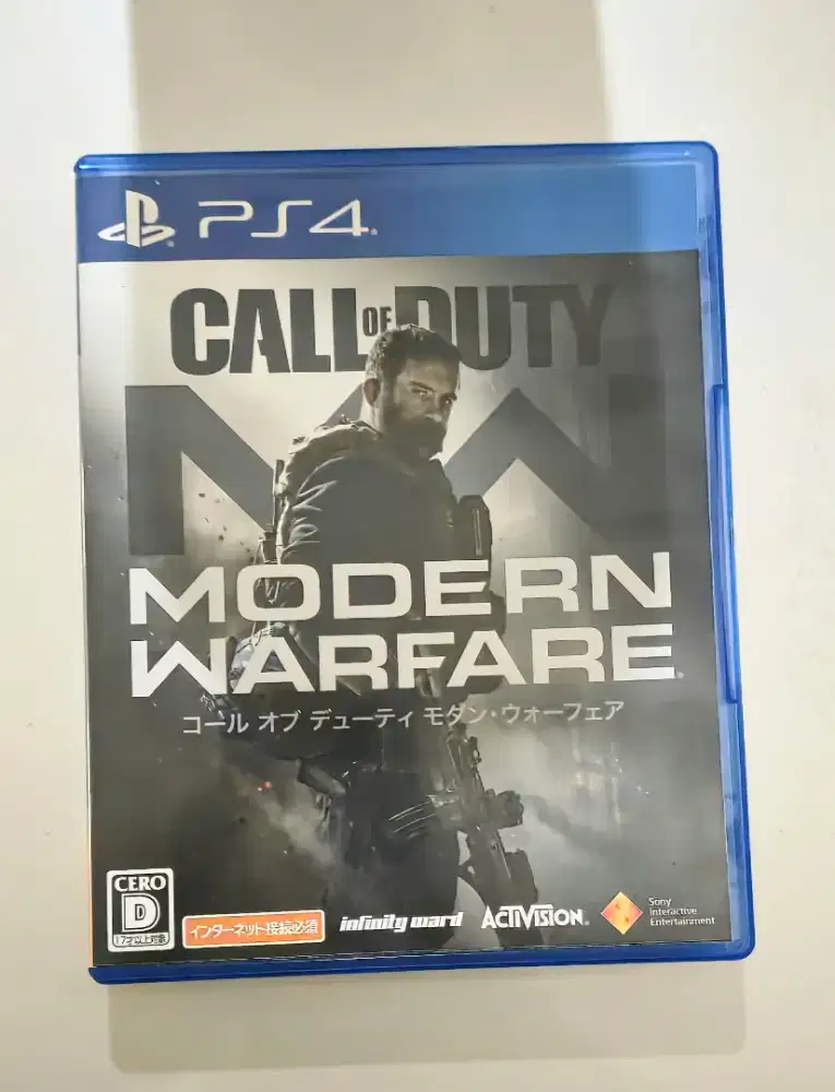 PS4 kaset game Modern Warfare