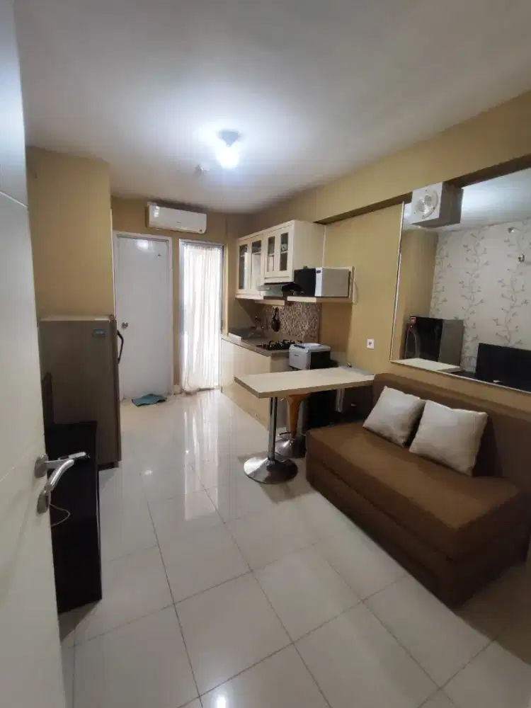 Unit disewakan tipe 2KT fullfurnish waterheater Bassura City