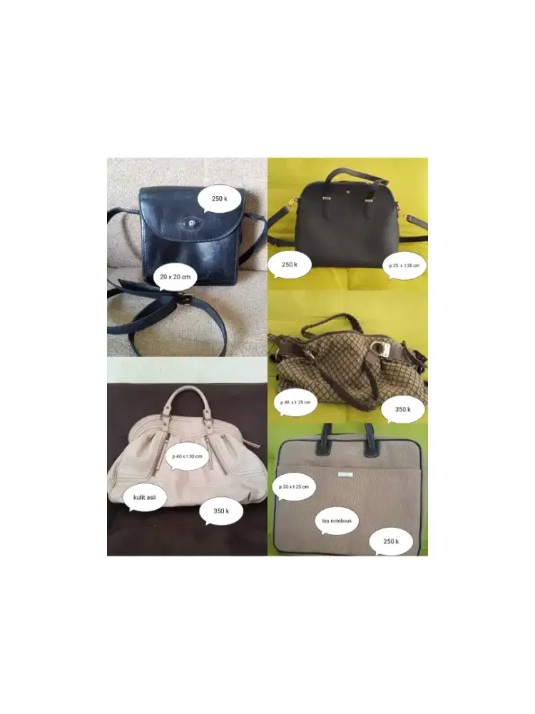Ambil semua 500rb, 5 tas Pl ori papilon,chkeith kulit asli,,gc