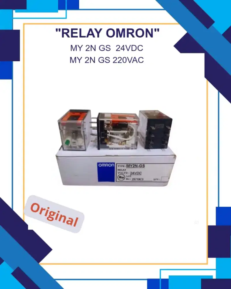 Relay Omron MY 2N GS 24VDC MY 2N GS 220VAC