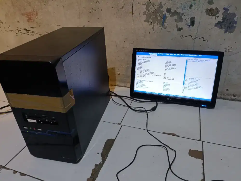 Paket I3 3220 + B75 + Ram 8GB + Monitor 16in