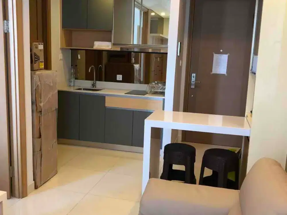 Disewakan apartemen taman anggrek 1 BR full furnish bagus siap huni