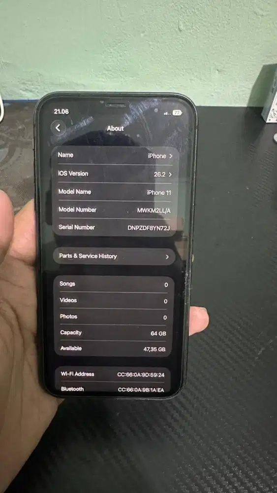 Ip 11 inter 64gb