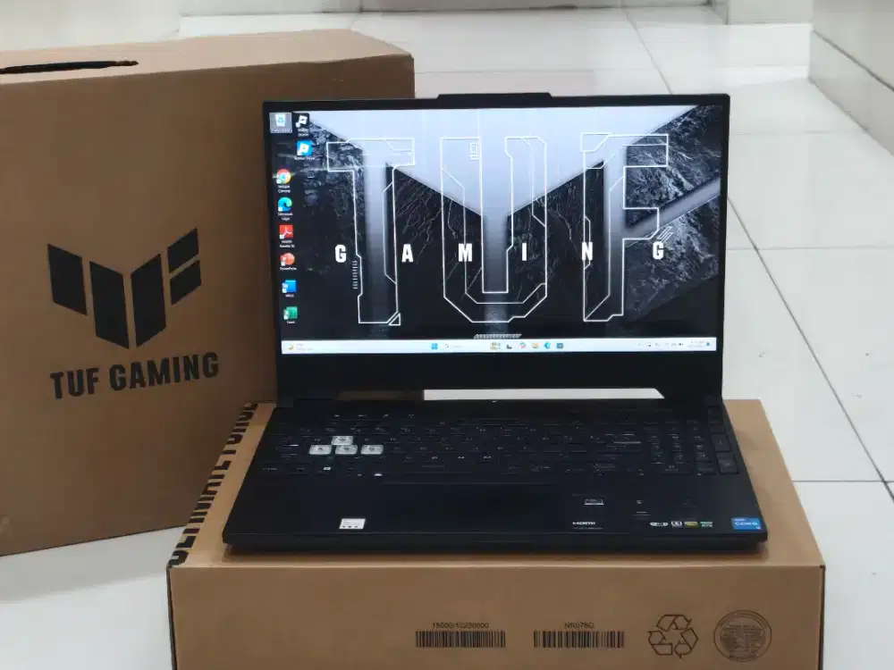 ASUS TUF DASH F15 FX517ZC Gaming i5 gen 12 RTX 3050 16/512GB