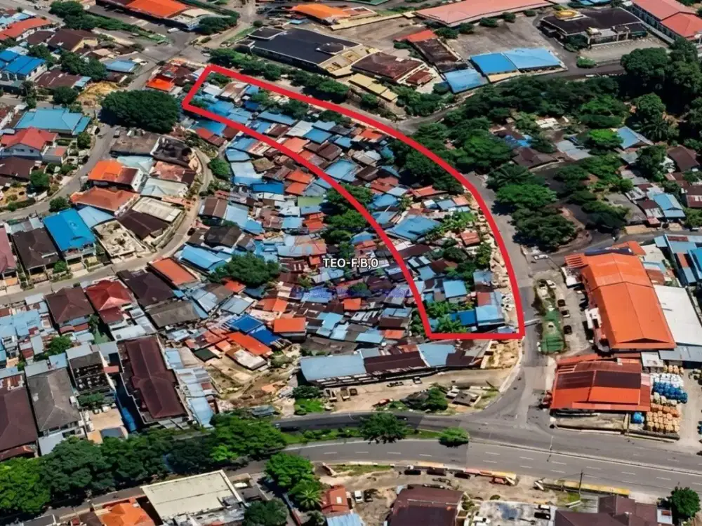 Lahan Komersial Penuin Zona Jasa di Samping Logos Square